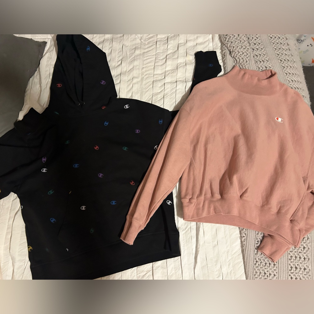 Champion sweatshirts (2)